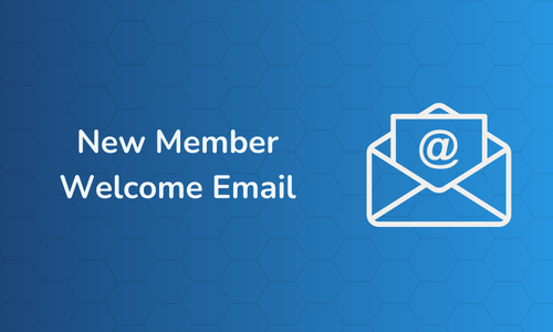 New Member Welcome Email