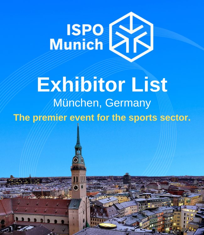 ISPO Munich Exhibitor List